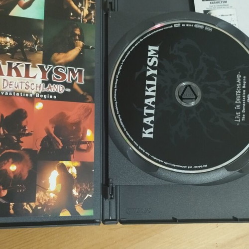 Kataklysm Live in Deutschland DVD and CD, death metal