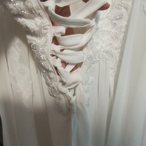 Rich Girl Boudoir wedding dress, size XL, white