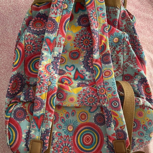 Backpack bag like new, multicolor
