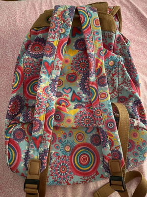 Backpack bag like new, multicolor