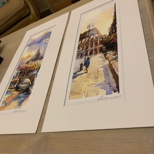 Watercolor painting set new