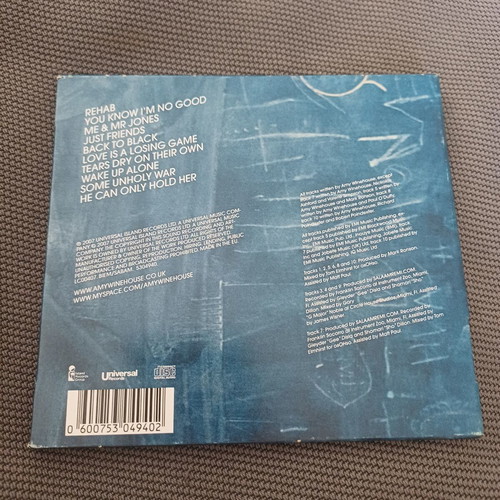 Amy Winehouse Back to Black CD άλμπουμ, R&B / Soul