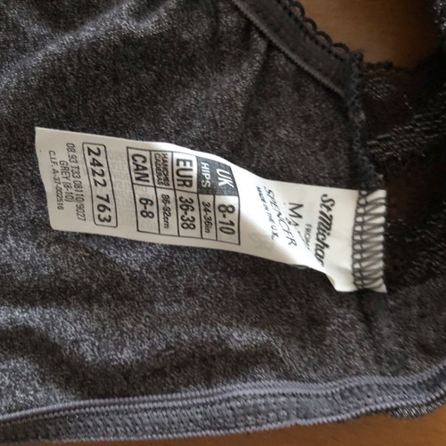 Marks & Spencer 32C grey underwear set
