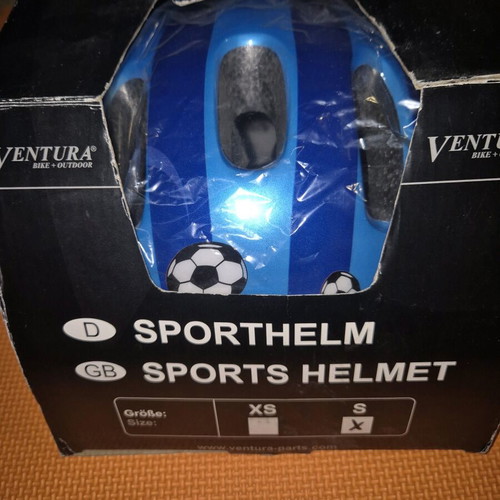Ventura Soccer Kids Helmet like new, size small 52-57cm