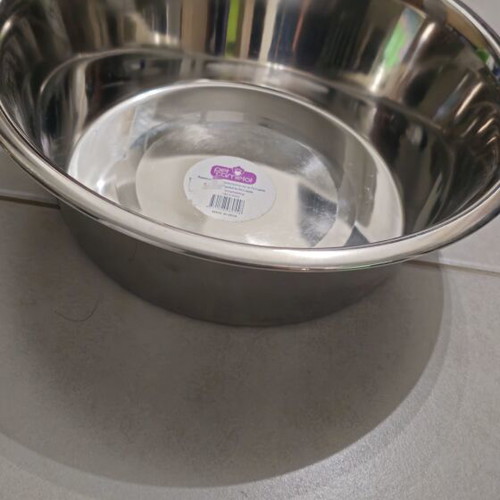 Pet food and water bowl 25 cm new
