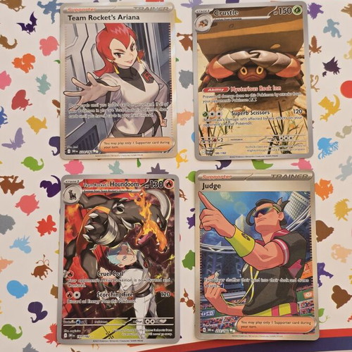 Destined Rivals Pokemon TCG 4 Cards Lot like new