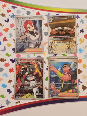 Destined Rivals Pokemon TCG 4 Cards Lot like new