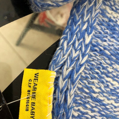 Superman blue scarf and beanie new with Superman logo