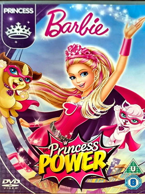 "Barbie in Princess Power" DVD με αγγλικούς υπότιτλους