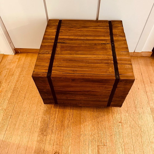 Wooden trolley furniture like new with storage space retro vintage