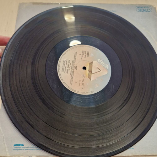 Patti Smith Group Wave Vinyl LP used, classic rock new wave