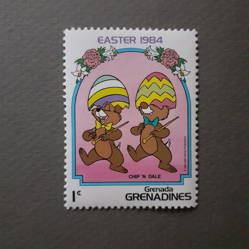 Grenada Grenadines Walt Disney Easter 1984 set of 6 stamps