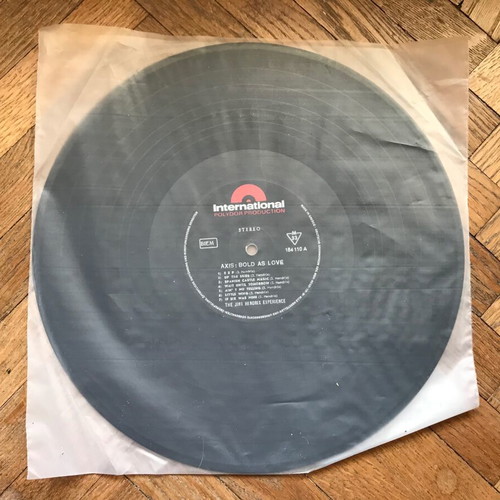 Jimi Hendrix Axis: Bold as Love vinyl used, first Greek press, rare