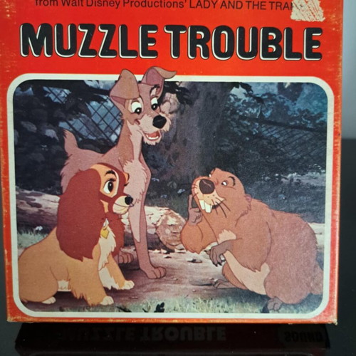 Walt Disney Muzzle Trouble 1979 8mm film used
