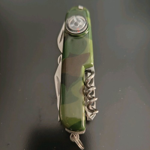 Multitool knife with camouflage compass new
