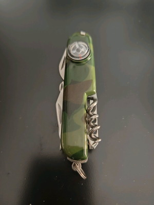 Multitool knife with camouflage compass new