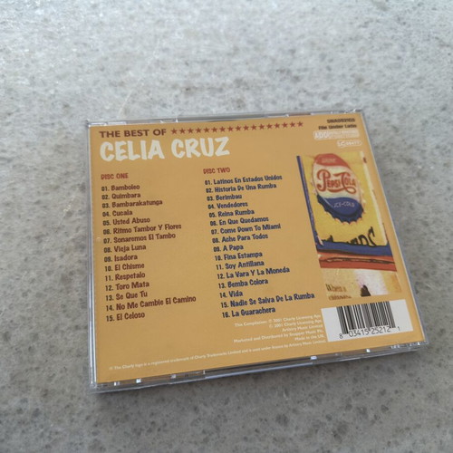 The Best of Celia Cruz 2 CD like new, Latin
