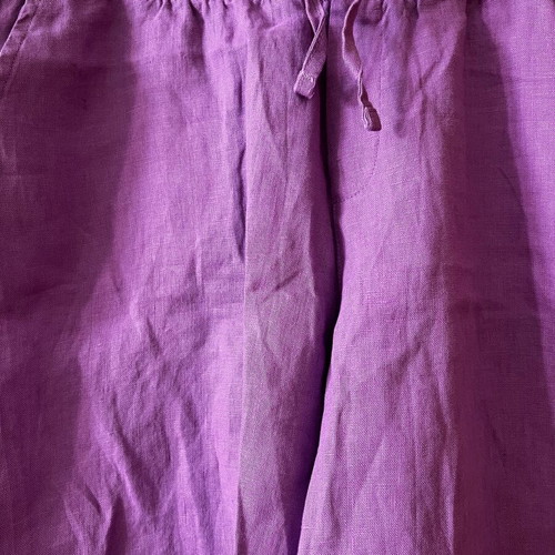 Richmond linen shorts like new, purple, size S
