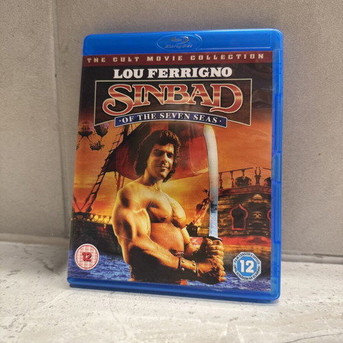 Sinbad Lou Ferrigno Blu-ray like new, adventure fantasy