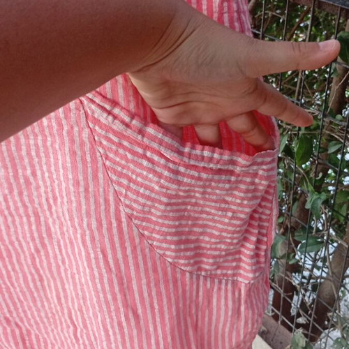 Beach dress with pockets, size 2XL