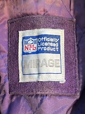 NFL Jacket Suede used, Minnesota Vikings, size Medium