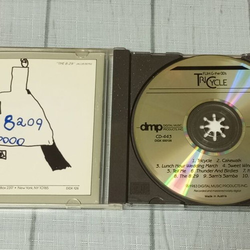 Audiophile Jazz CD Tricycle by Flim & the BB's