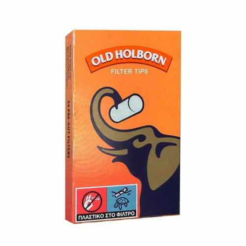 Old Holborn Extra Slim 5.7mm Filter Tips 54 Pieces New