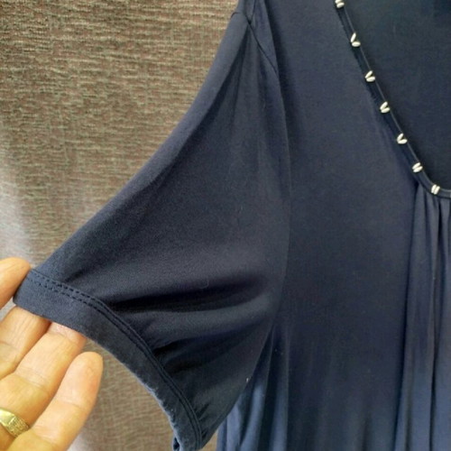 Ulla Popken blouse dress used, plus size XXL-XXXL, blue