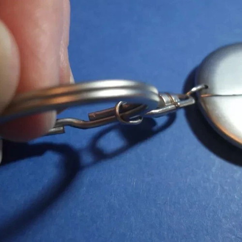 You're The Key To My Heart magnetic keychain, like new, silver