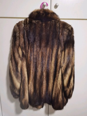 Mink fur jacket used, size L