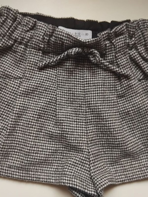 Zara winter shorts for baby girl 9-12 months like new