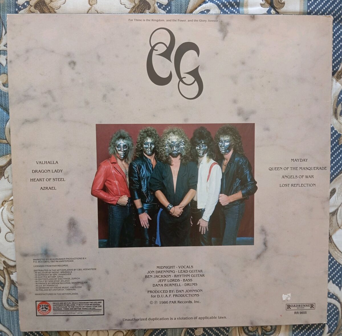 CRIMSON GLORY デビューアルバム 1986年 Crimson Glory vinyl record 1986 first… - € 55,00 - Vendora.cy