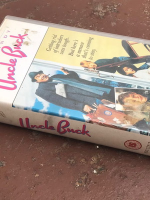 Uncle Buck VHS used, 1989 comedy movie