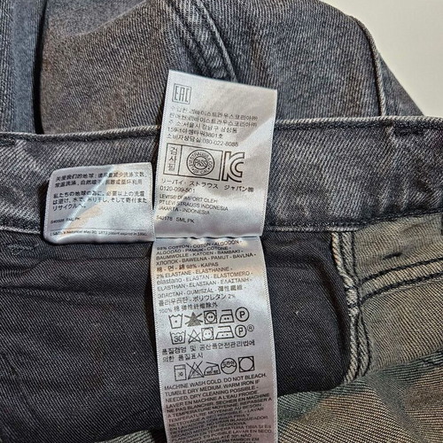 Levi's men's dark gray jeans size M like new