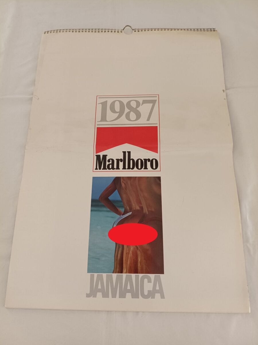 Marlboro rare 1987 Jamaica wall calendar… - € 40,00 - Vendora.cy