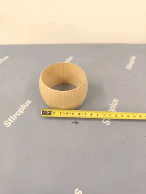 Wooden bracelet oval large new