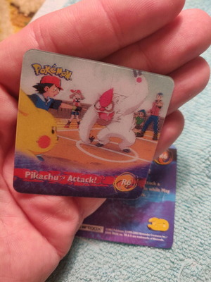 Pokémon artbox R6 σαν καινούργιο, 2 συλλεκτικές κάρτες 3D