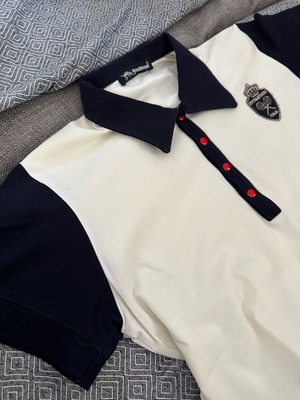 Vintage polo tshirt като нов от bugs & human, размер S