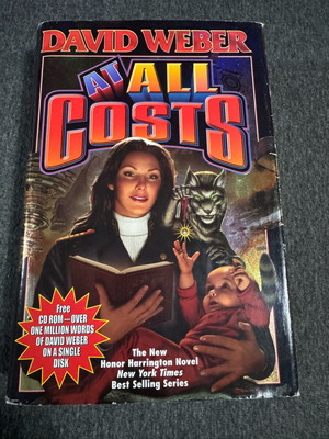 At All Costs David Weber hardcover book used in English
