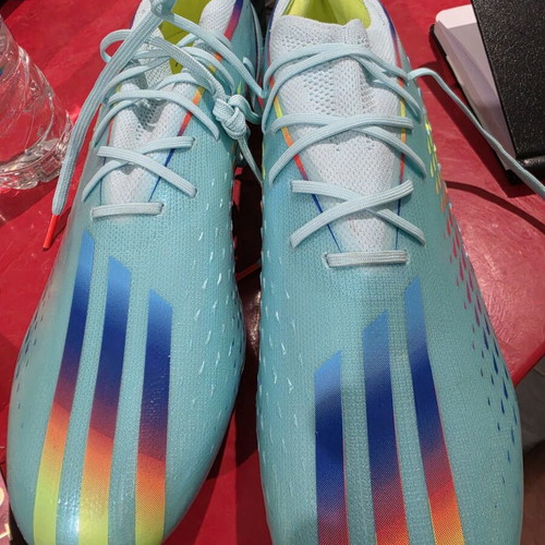 Adidas X Speedportal football boots, size 47, turquoise