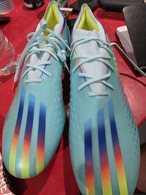 Adidas X Speedportal football boots, size 47, turquoise