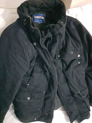 Men's jacket used, size XL, black