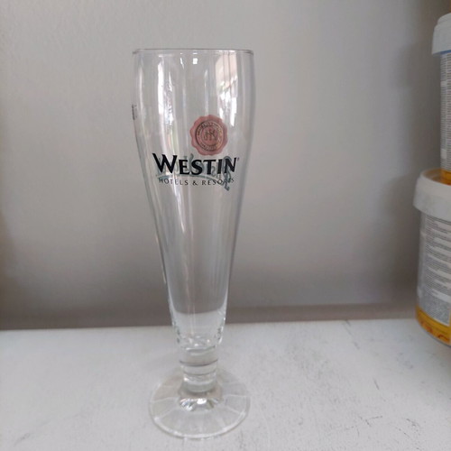 Pilsner Urquell beer glass collectible like new, Czech