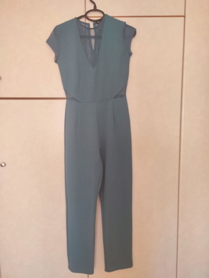 Terranova jumpsuit like new, size S, green turquoise