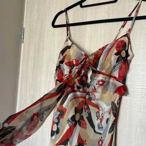 Φόρεμα Sisley Vintage πολύχρωμο σαν καινούργιο