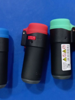 Jetflame Lighters Set of 4 Different Colors Refillable Windproof
