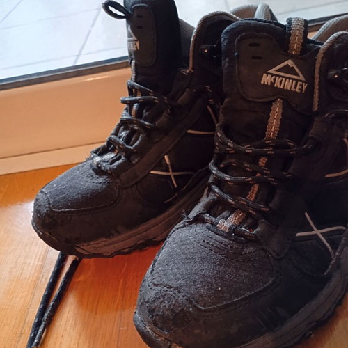Mc Kinley hiking boots used, size 37, with wear
