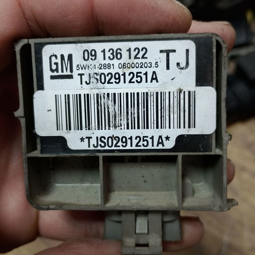 Sensor 09136122 for Opel Vectra B, used, airbag (T)