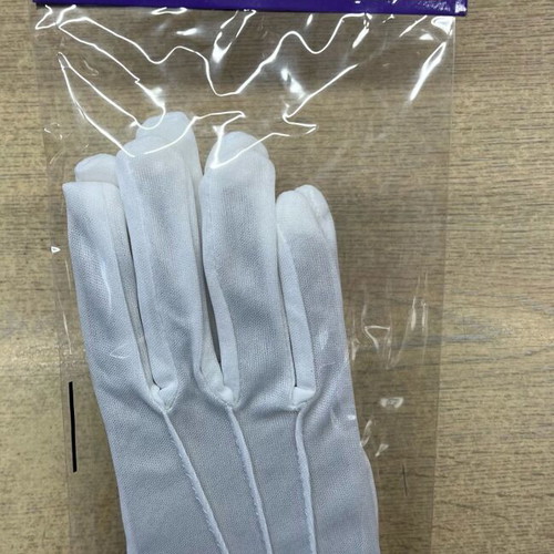 Gloves white 23 cm new, Elsa Frozen kids costume