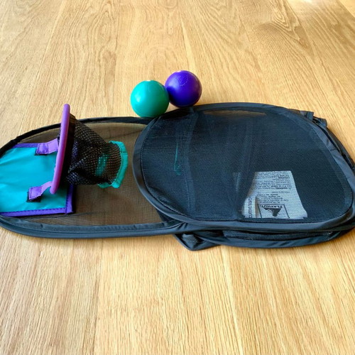Playhut Sharper Image fold-up portable desktop basketball used